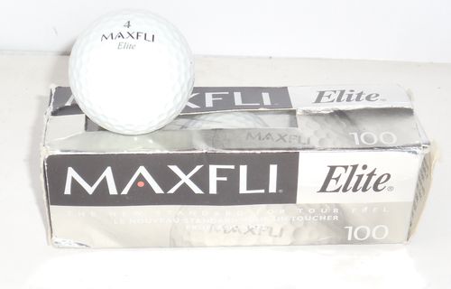 3er Golfball Elite 100 vintage, maxfli