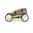 Low Rider kleines Spielzeugauto aus Bambus, hape