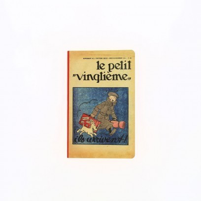 Notizbuch groß Petit Vingtième "Ils arrivent!" Tim & Struppi, moulinsart