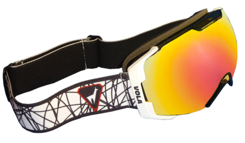 Fast black Skibrille Goggle Snowboardgoggle, Vola