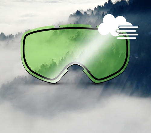 green Wechselscheibe Ersatzglas f. Vola FAST Skibrille, vola