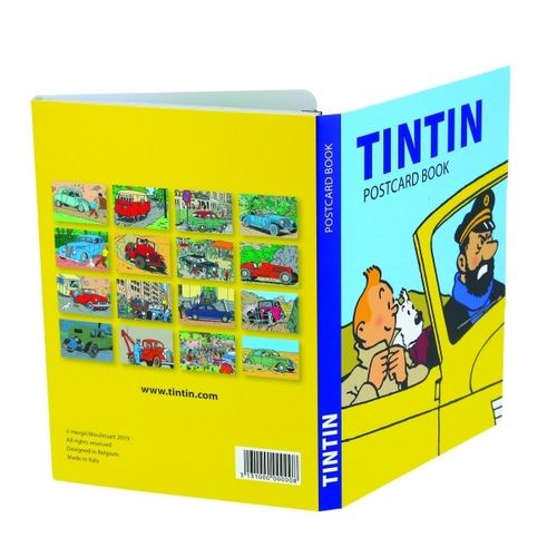 Postkartenset Fahrzeuge TinTin Tim & Struppi, moulinsart