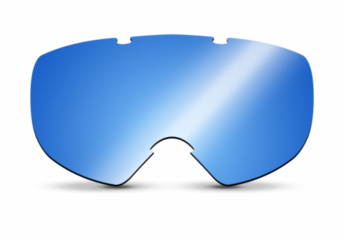 Blue Iridium Wechselscheibe Ersatzglas f. Vola FAST Skibrille, vola