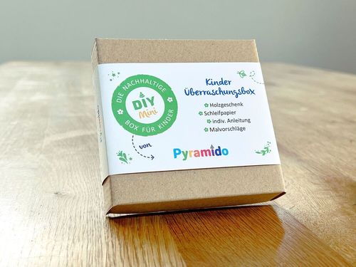Kinder-Überraschungsbox nachhaltige Überraschung für Kids, pyramido